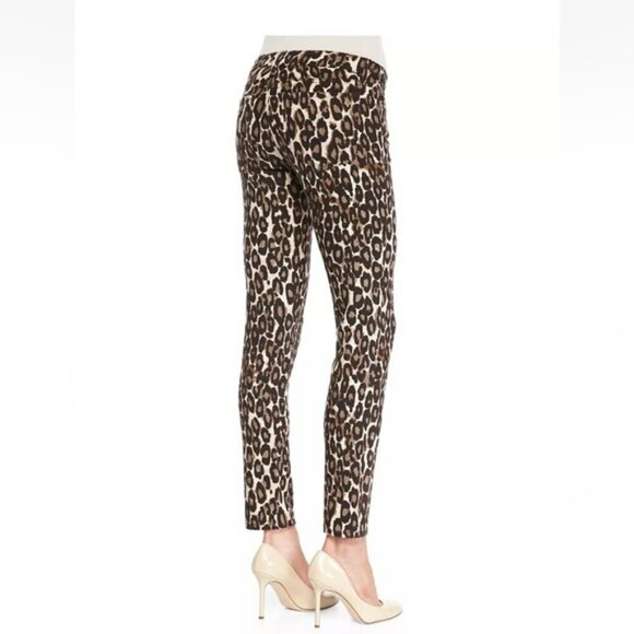 Kate Spade Broome Street Leopard Print Jeans Sz 26 - Picture 3 of 16